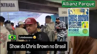 Chris Brown Show no Allianz Parque São Paulo Brasil