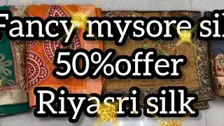 indru fancy mysore silk.50%offer.dont miss it