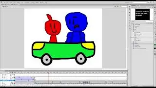 behind the scenes of the baby driving a car animation