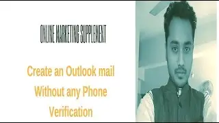 Create an outlook mail without phone verification