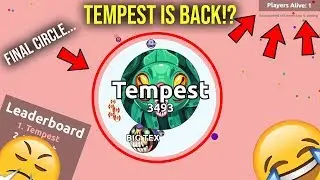 Agar.io - TYT TEMPEST TAKES OVER AGAR.IO NEW BATTLE ROYALE