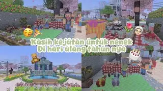 🧸Kasih kejutan untuk nenek 🌷🎉🎂 drama#minecraft #kawaiworld2023 #drama #minecraft #adayinmylife #pov