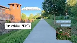 Run with Me &ndash; 5K Easy POV Run in Real Time | Milan Province (San Vittore Olona), Italy 🇮🇹