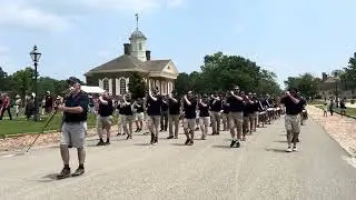 Colonial Williamsburg Fifes & Drums Alumni, Botetourt to Palace Green March, 2023-07-01