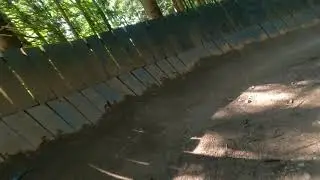 Bikepark Samerberg blaue Route