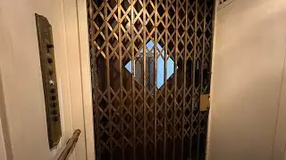 EPIC MOTOR! 1920s OTIS Traction Elevator in Cleveland, OH