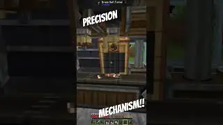 Create Mod!! Precision Mechanisms!! #minecraft #cratemod #create