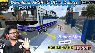 How to Download APSRTC Ultra Deluxe Bus Mod in Bus Simulator Indonesia in Telugu