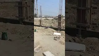 column shuttering with Tie rod #site #civil #boundary #Construction king