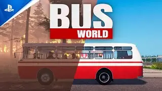 BUS WORLD - Vamos a Salvar gente #3 | Construcción del puente | PS5 Gameplay Español