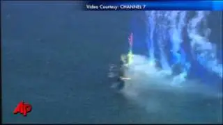 Raw Video: Australia Sinks Decommissioned Ship
