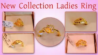 NEW COLLECTION LADIES RING***LIGHT WEIGHT DESIGN***DAILY WEAR//22KT HALLMARK