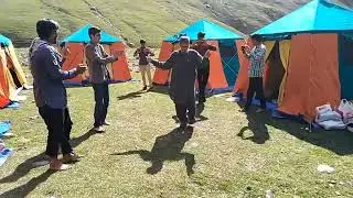 Dance in between the mountains، enjoy a day you got!!!