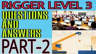 Rigger level 3 exam questions and answers, rigger interview questions and answers, Rigger 3 test,