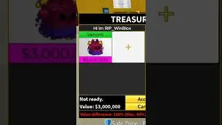 What people trade for venom W/L #bloxfruitsupdate