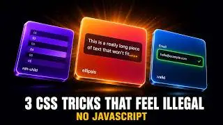 3 CSS Tricks That Feel Illegal to Know