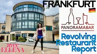 ドイツ編🇩🇪#003-1 PANORAMA BAR♡pt1♡ Vital Hotel Frankfort♡ #revolvingrestaurant #回転レストラン 
