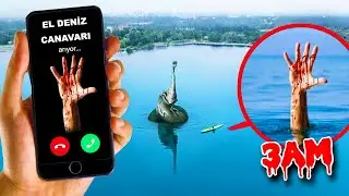 GECE 3'te EL DENİZ CANAVARI ARARSA SAKIN A&Ccedil;MAYIN !! (GER&Ccedil;EK HAYATTA YAKALADIM)