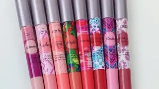 Образцы пигмента Tarte LipSurgence Power Pigment Swatches | naohms