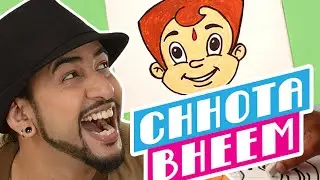 Mad Stuff with Rob - MSWR Shorts | How to draw Chhota Bheem | DIY Drawing for children