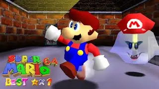 Super Mario 64 Cap Challenge Concepts Edition WideScreen Big Boo's Haunt (Gameplay Android)