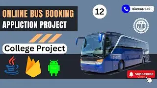 P-12 bus booking app android studio | bus ticket booking app android studio | bus ticket booking app