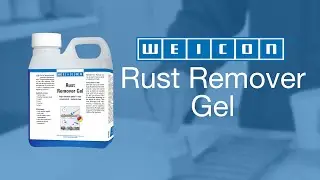 Usuwanie rdzy z kratki odpływu | Usuwanie rdzy z rynny | WEICON Rust Remover Gel