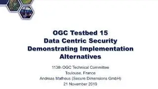 TB15  Data Centric Security