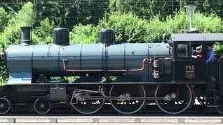 Dampflok A 3/5 705 (Zürich)  Die Kleine Rundfahrt am Nachmittag