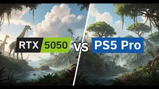 Budget GPU vs Next-Gen Console &ndash; RTX 5050 vs PS5 Pro Visual Battle