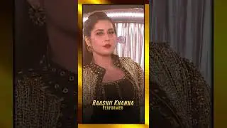 Raashii Khanna's entry in IIFA Utsavam