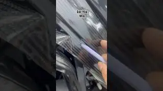 Scorpio N Pillar Wrapping | carbon fiber #mahindrascorpio #wrapping