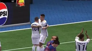 Ronaldo and Messi hugging after scoring corner 😂😂