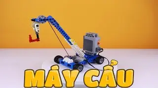 BỘ LEGO KĨ SƯ CƠ KHÍ - MÁY CẨU ( CRANE MACHINE )