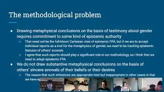 Matthew Turyn - The need for epistemic first-person authority