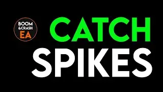 CATCH SPIKES WITH MOVING AVERAGES | BOOM AND CRASH STRATEGY