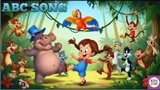 ABC Phonics Song with Fun Actions | Alphabet Song for Kids | Learn Letter Sounds A to Z 