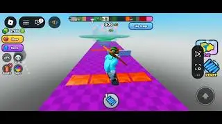 Playing skateboard