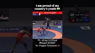 #Indian wrestler #defeated foreign #wrestlers,#I am proud of #Indian wrestler #Sujeet!
