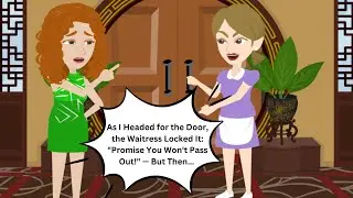As I Headed for the Door, the Waitress Locked It: 