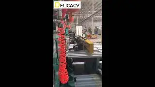 Sheet feed press for round end making