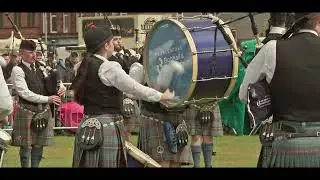 Boghall and Bathgate Pipe Band at the 2022 British Championships