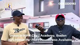 FIRST OF ITS KIND IN IBADAN! INVEST IN MKH CITY. Own a Part of This Investment, Land(s) & House(s)