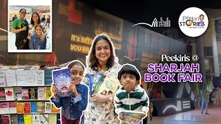 Peekiri Stories at Sharjah Book Festival 2025! 📚✨ A Fun Day with Books & Kids | Books & Family Time