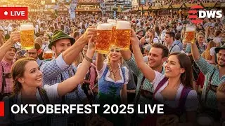 Munich Beer Fest LIVE: World&rsquo;s Largest Beer Festival Oktoberfest 2025 Kicks Off | O&rsquo;zapft is! | AQ1E