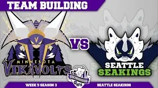 Minnesota Vikavolts Team Building NPA S3, неделя 5: против Seattle Seakings | Pokemon Sun and Moon