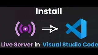 live server install visual studio code
