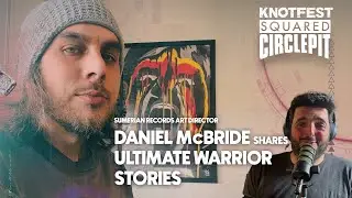 Ultimate Warrior Stories from Sumerian Art Director Daniel McBride - Squared Circle Pit