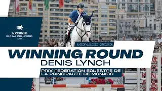 DENIS LYNCH WINNING ROUND Prix Federation Equestre de la Principaute de Monaco