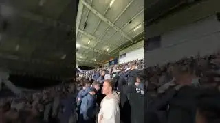 Manchester City Supporters Create Atmosphere vs Huddersfield #shorts